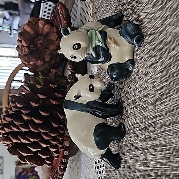 Asain Ceramic Panda bearset - Picture 1 of 1